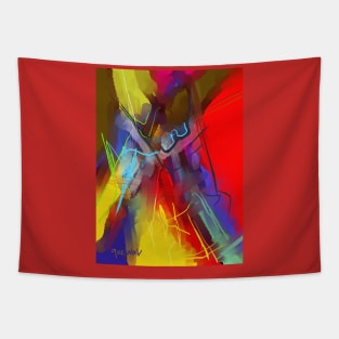 Vibrant Abstract Tapestry