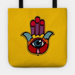 Pop Hamsa Tote