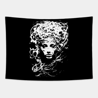 beautifull woman face Tapestry