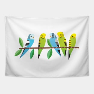 Budgies Tapestry