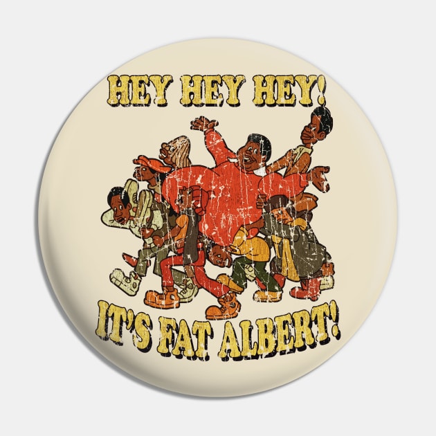 Fat Albert Hey Hey Hey! Vintage Pin by Niko Neon