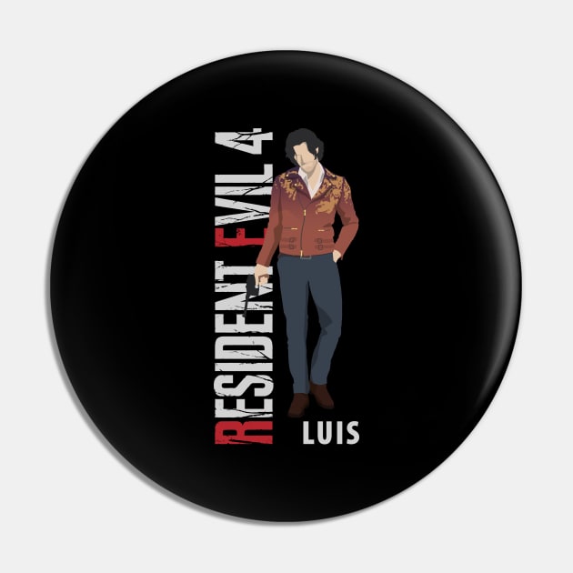 Resident Evil 4 Luis Pin by Rendigart