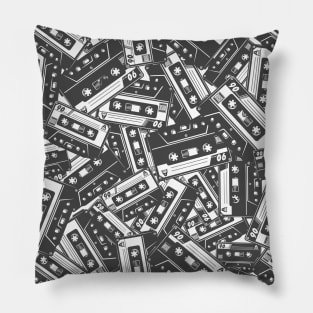 Retro Cassette Tapes Pillow