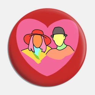 Partner in couple Pin