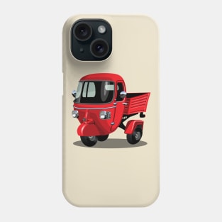 Cartoon delivery  cargo scooter Phone Case