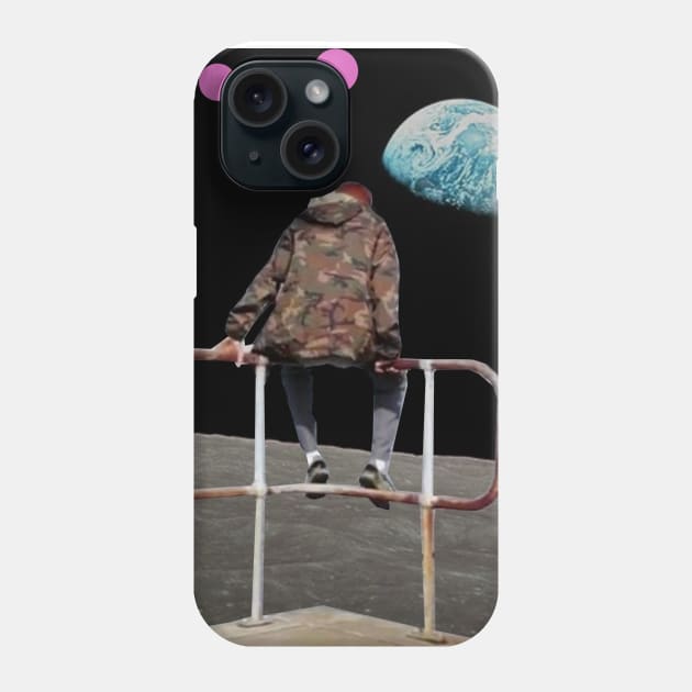 Alone Man Phone Case by Dusty wave