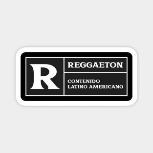 Reggaeton contenido latino americano Magnet