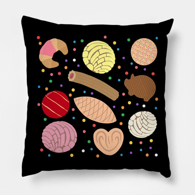 Cinco De Mayo Mexican Sweet Bread Pillow by Limit Break Merch