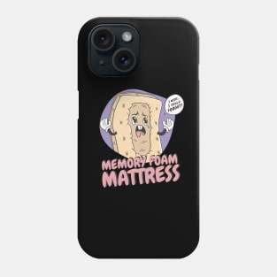 Funny Memory Foam Mattress Phone Case