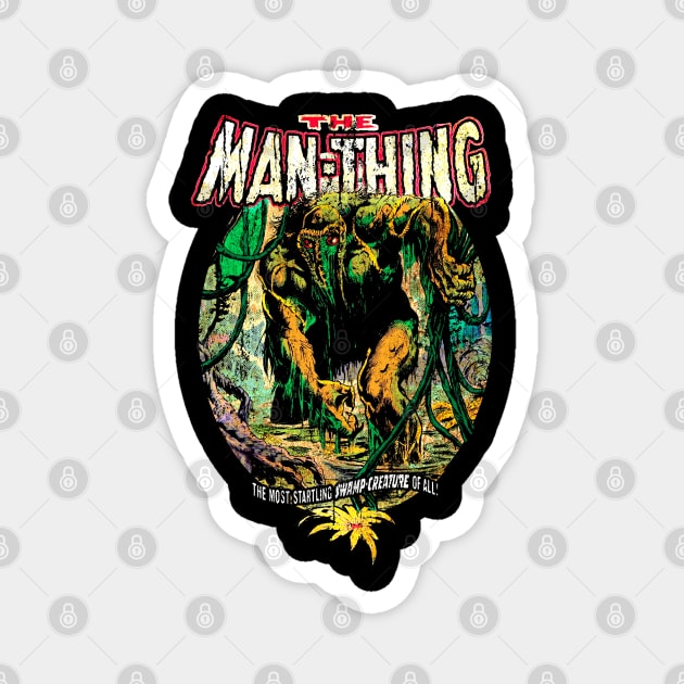 MAN-THING 1974 Magnet by gulymaiden