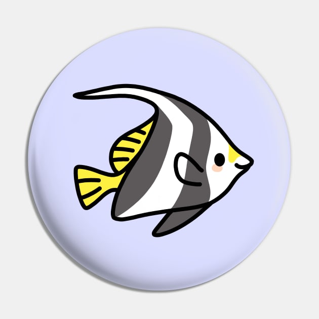 Pennant Coralfish Pin by littlemandyart