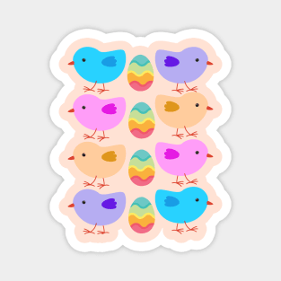 Easter Chicks Magnet