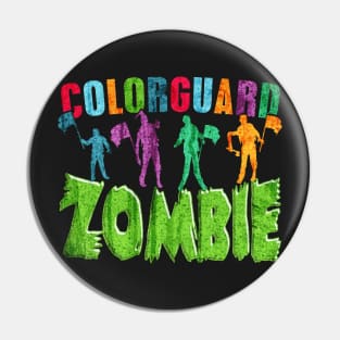 Colorguard Zombie Pin