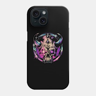 HORNED SKULL Phone Case