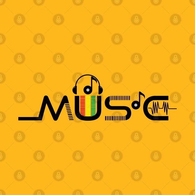 music logo icon by Khenyot