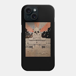 Capitol skull Phone Case