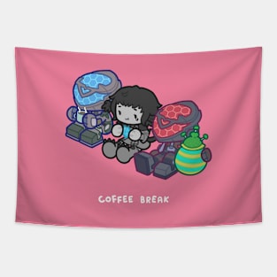 Coffee Break Tapestry