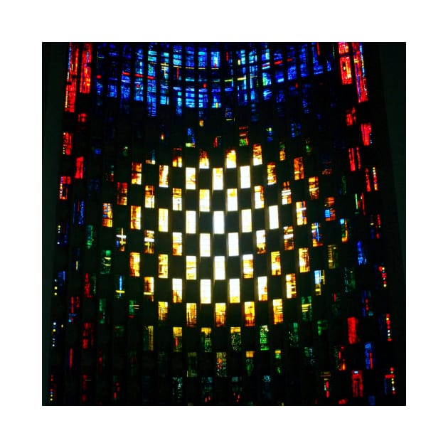 Coventry Cathedral Window Wall by JohnDalkin