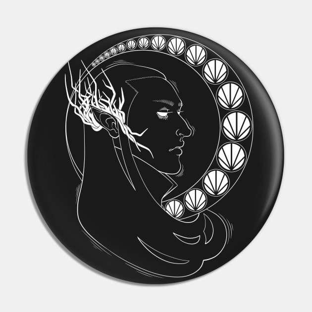 elvenking (white) Pin by bleedingheaart