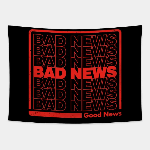 Bad News Tapestry by technofaze