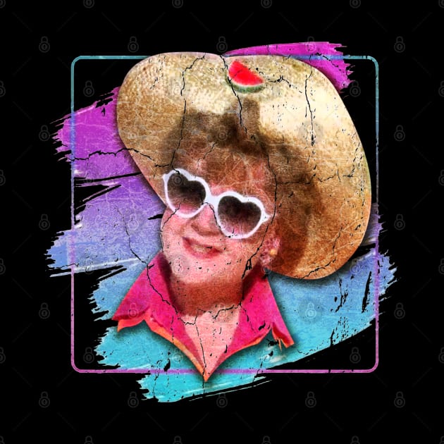 Jessica Fletcher- Retro Vintage Brush Paint by Hursed