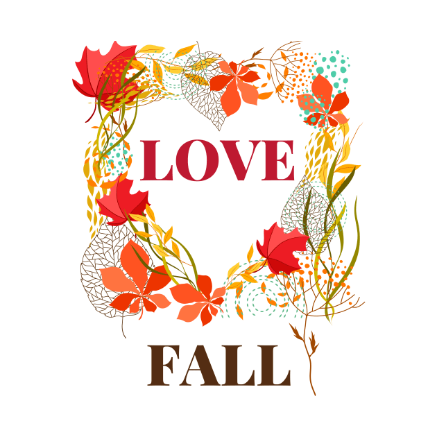 Love fall by Ken Adams Store