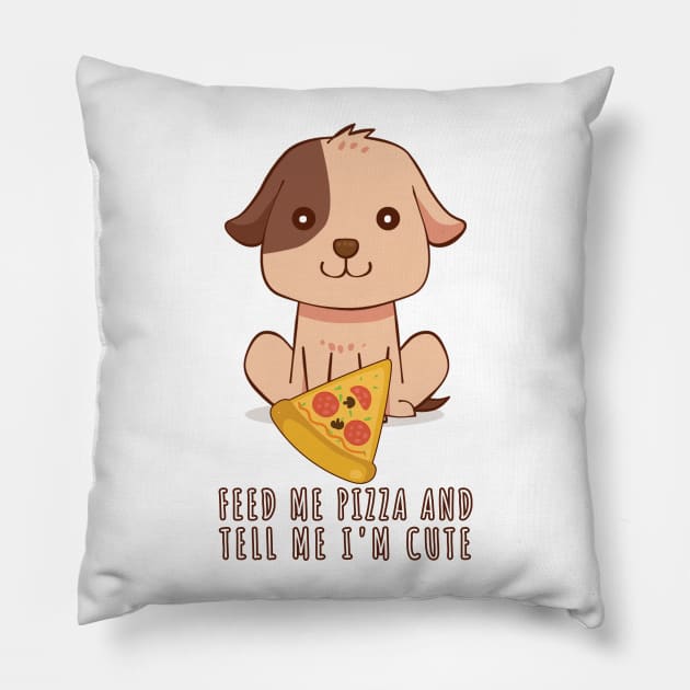 Pizza Dog Pillow by JKA