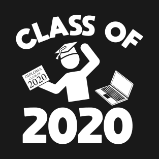 Class of 2020 Funny Quarantine Graduation T-Shirt