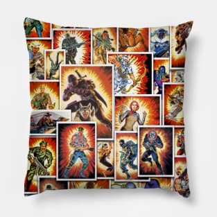 GI Joe card art Pillow