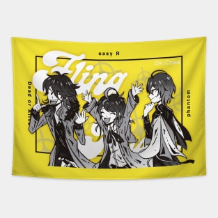 Fling Posse Tapestry