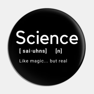 science like magic but real dictionary definition design Pin