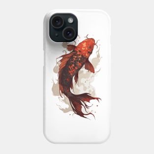 Tranquil Japanese Koi Phone Case