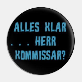 herr kommissar Pin