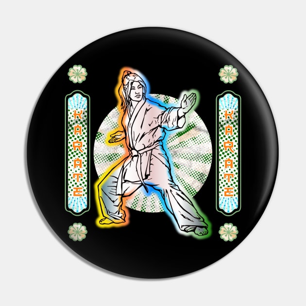 Karate Martial Arts Japanese Fighter 682 Pin by dvongart