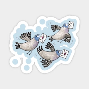 Brieftauben - Racing Pigeon - Taube - Dove Magnet