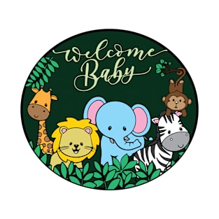 Welcome Baby - Jungle T-Shirt