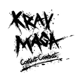 Krav Maga Contact Combat - Black T-Shirt