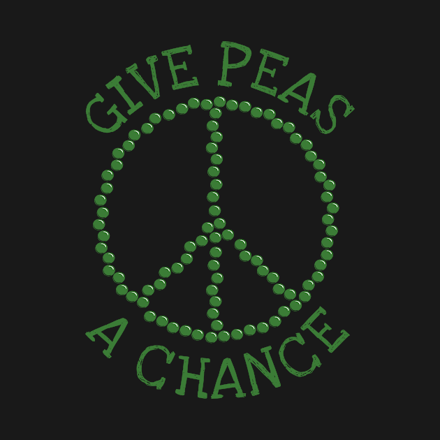 give peas a chance by Creatobot