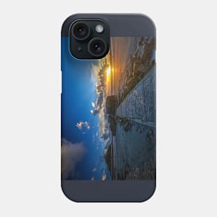 St Michael's Mount And Causeway Sunset Phone Case