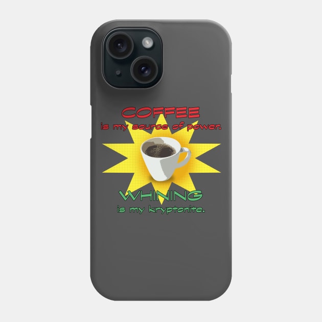 Coffee is my source of power. Phone Case by timlewis