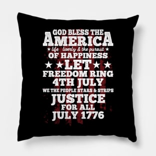 america happiness Pillow