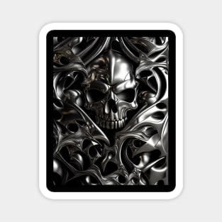 Skull Series: Chrome Skull 0.2 Magnet