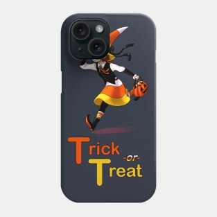 Candy Corn Witch Phone Case