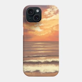 Original Ocean Sunset Artwork Phone Case