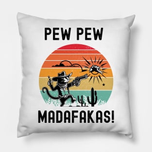 Pew Pew Madafakas Pillow