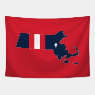 New England Football Tapestry