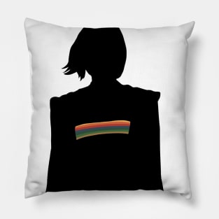 Doctor Who Silhouette Pillow