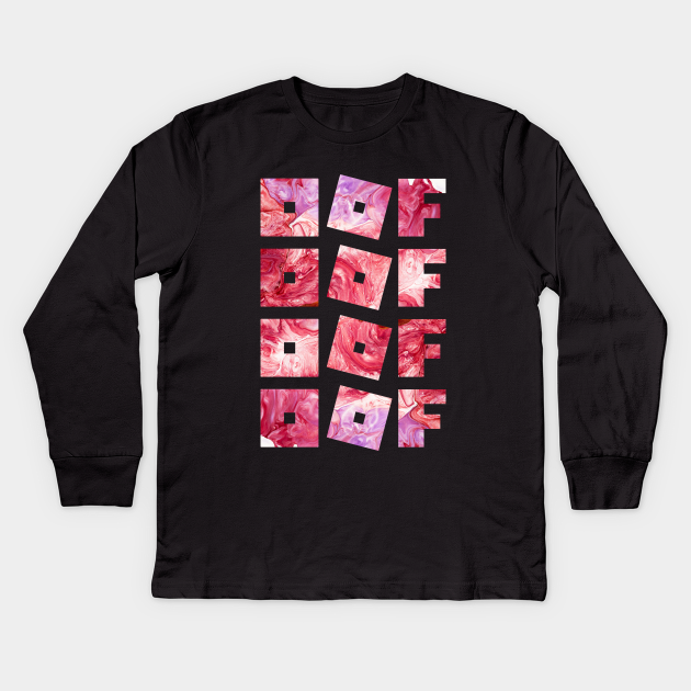 Roblox Logo Game Oof Ripetitive Red Paint Gamer Roblox Kids Long Sleeve T Shirt Teepublic