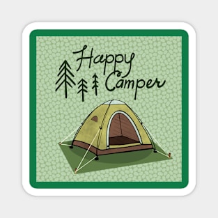 Happy Camper Magnet