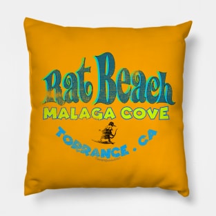 RAT Beach Malaga Cove: California Surf Breaks Pillow